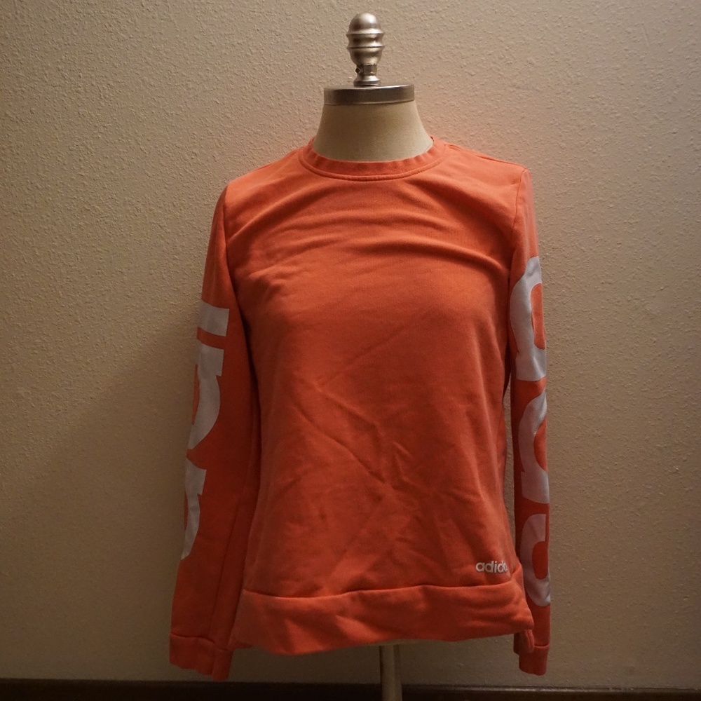 Comfy Adidas Pink Women's Sweater - Size S